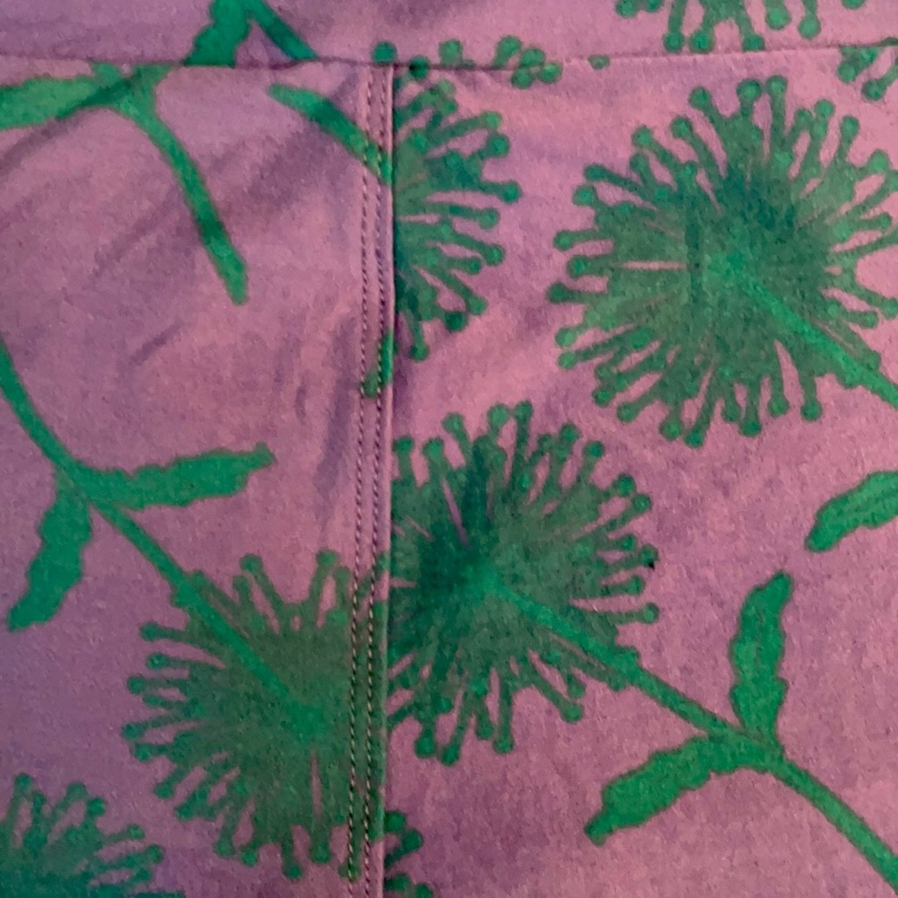 NWOT girls lularoe leggings size L/XL floral